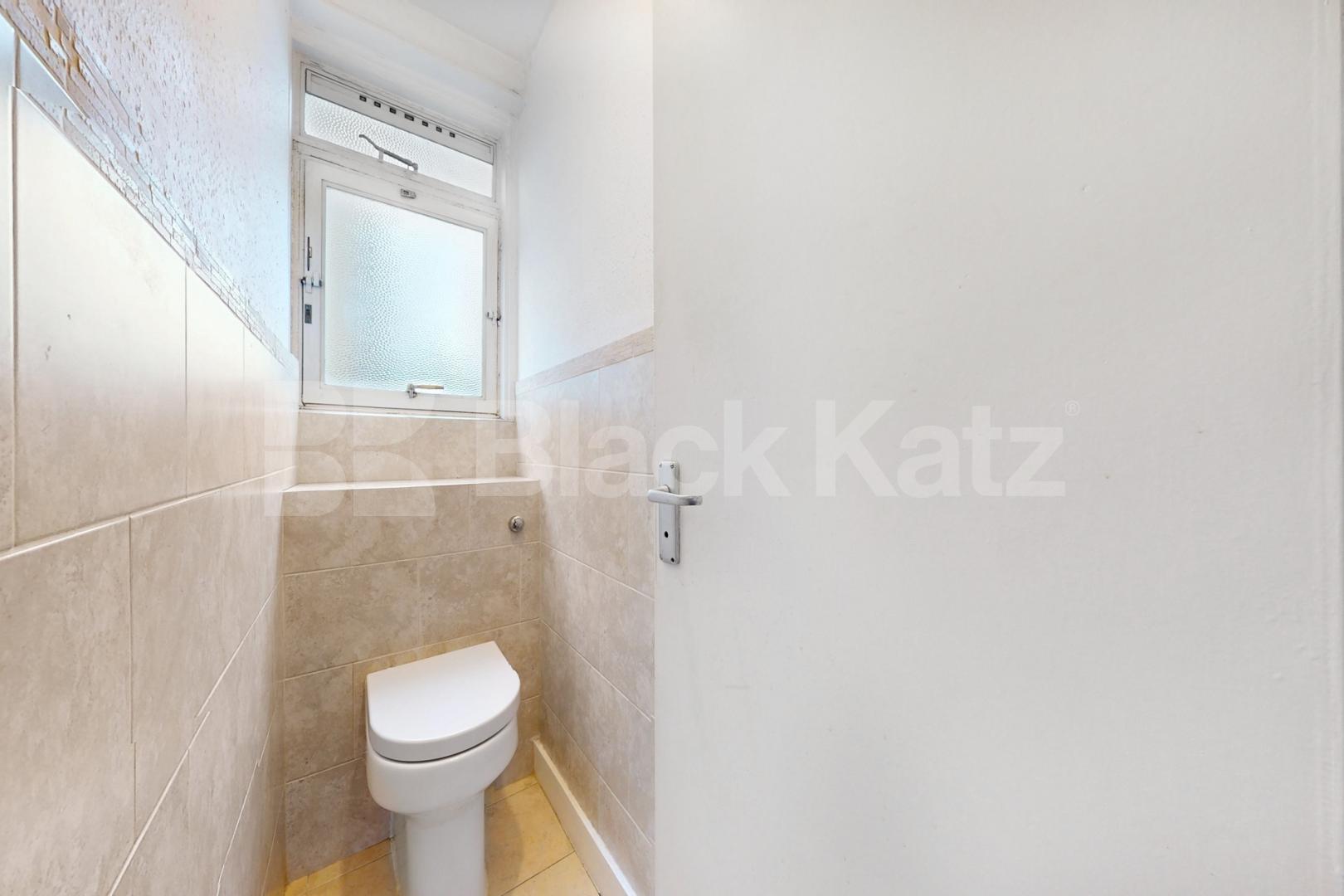 Mid-Century duplex apartment on the top two floors (Second and third).  Maskelyne Close, Battersea